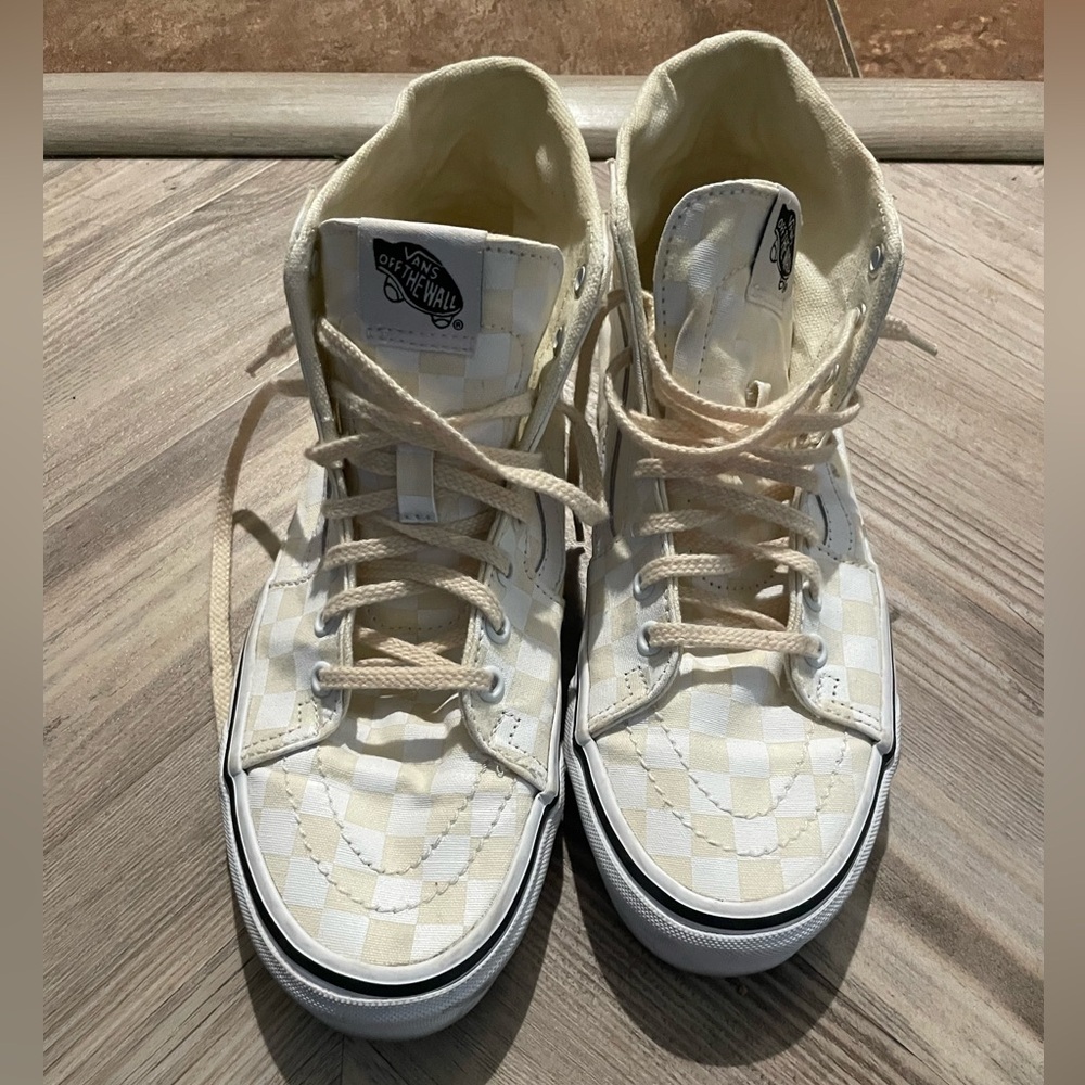 Checkered Vans - image 1